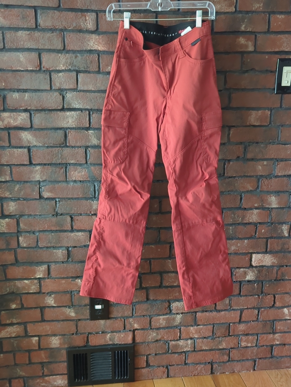 Wrangler Rust Red Outdoor Pants